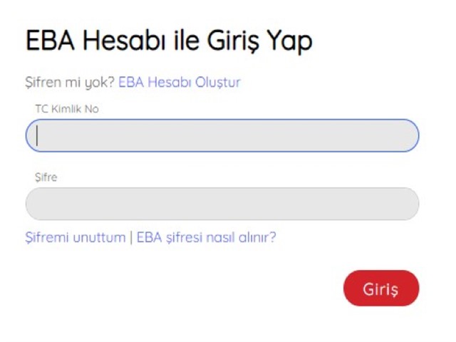 uzaktan eğitim sistemi eba’ya nasıl girilir?