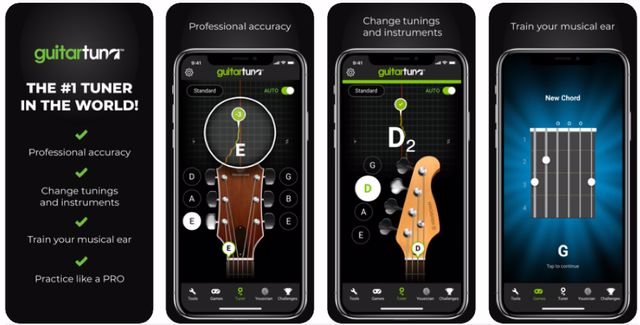 GuitarTuna| guitartuna nasil kullanilir |App Store Uygulamaları