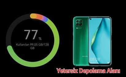 huawei telefonlarda depolama alanı yetersiz uyarısı nasıl çözülür?