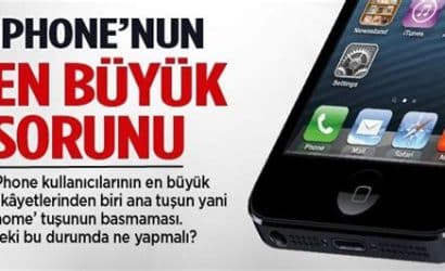 telefonun orta tuşu çalışmıyorsa ne yapmalı？