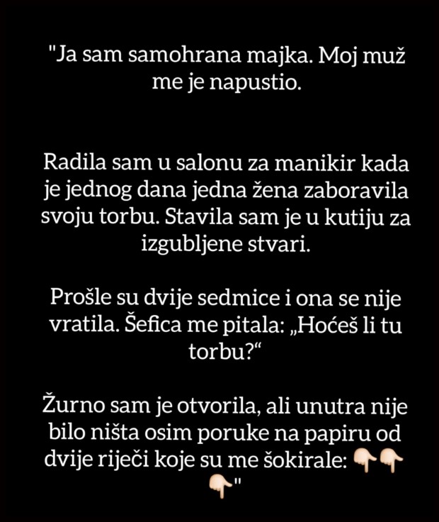 “Ja sam samohrana majka…” - featured image