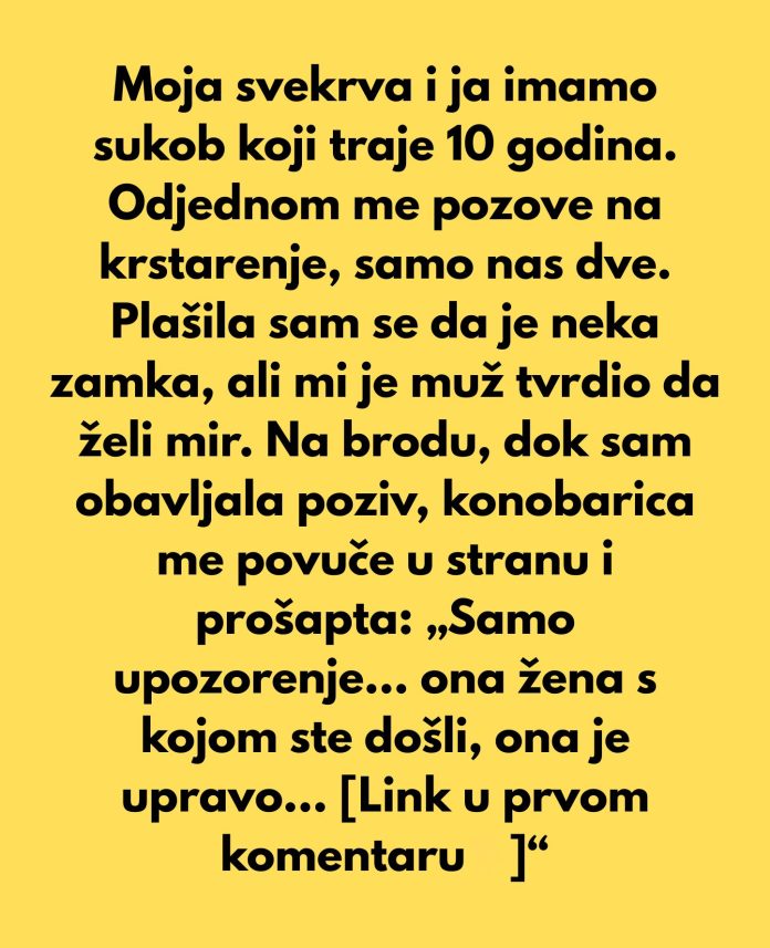 “Nikada se nisam slagala sa svojom svekrvom. Čak ni nakon što se rodio moj sin, odnos nam je ostao hladan pune 10 godine.” - featured image