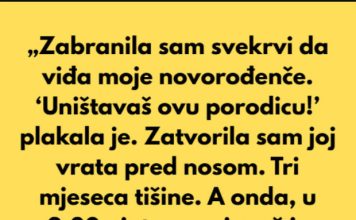 Kada su granice postale nužne: mlada majka zabranila svekrvi da viđa novorođenče Kada su granice postale nužne: mlada majka zabranila svekrvi da viđa novorođenče - featured image