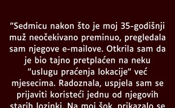 Nakon muževljeve iznenadne smrti, udovica je u njegovoj digitalnoj tragovima otkrila istinu koja joj je promijenila sve Nakon muževljeve iznenadne smrti, udovica je u njegovoj digitalnoj tragovima otkrila istinu koja joj je promijenila sve - featured image